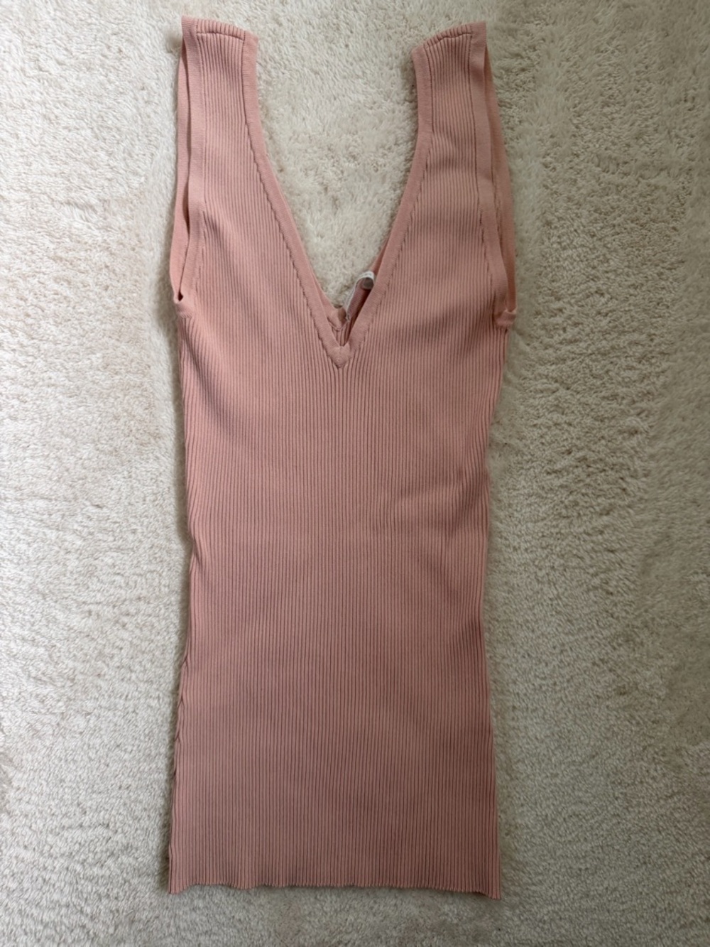 Zimmermann Ribbed V-Neck Tank - Picture 2 of 5